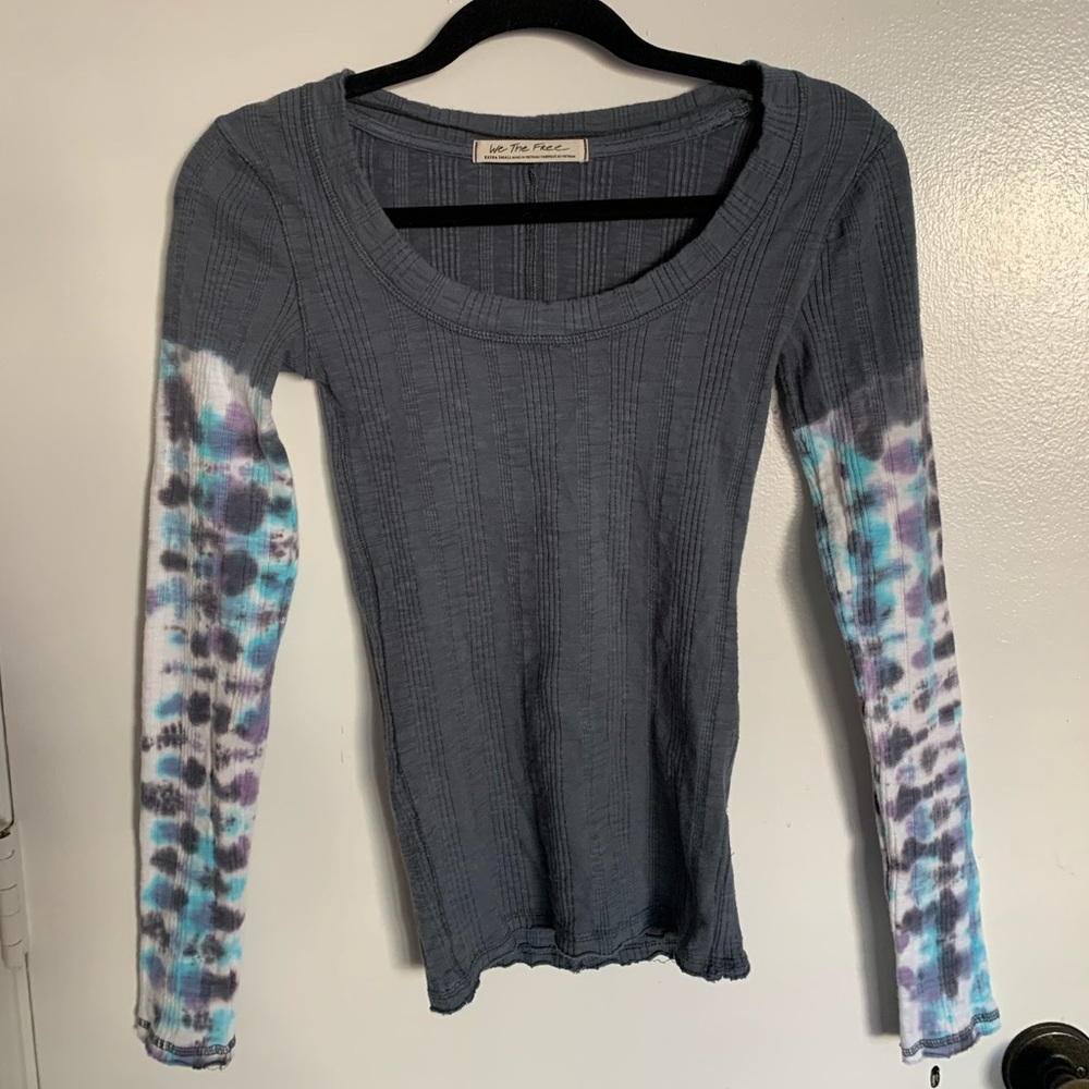 Free People Fitted Long Sleeve